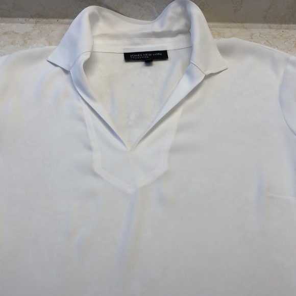Jones New York shirt-sleeve blouse - Picture 3 of 5